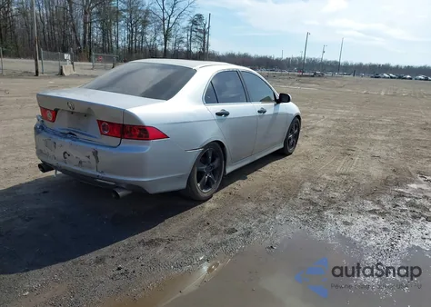 2004 Acura Tsx from USA, damaged, VIN JH4CL96994C016148